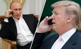 Tổng thống Mỹ Donald Trump (phải) đã gọi điện cho người đồng cấp Nga Vladimir Putin để gửi lời chia buồn sau vụ khủng bố St. Peterburg.