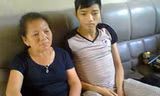 Trần Ngọc Anh và bà Trần Thị Hiên