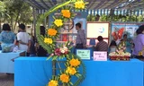 Rộn ràng hội thi cắm hoa, bày mâm ngũ quả tại Bà Rịa