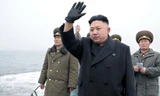 Nhà lãnh đạo Triều Tiên Kim Jong-un. 