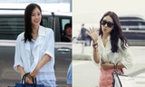 Kim Tae Hee, Park Shin Hye đẹp giản dị tại sân bay 