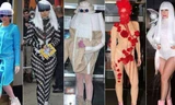 Lady Gaga thay 8 bộ trang phục kỳ dị trong ngày