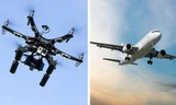 Máy bay không người lái suýt va chạm phi cơ chở khách