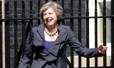 Bà Theresa May. 