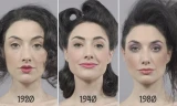 Biến hóa các kiểu trang điểm trong 10 thập kỷ trong... 1 phút