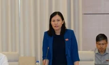 Chủ nhiệm Uỷ ban Tư pháp Lê Thị Nga (ảnh Như Ý)