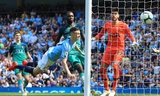 Phil Foden đánh đầu cận thành, mở tỷ số trận đấu cho Man City