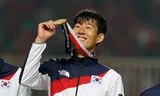 Son Heung-min giành HCV ASIAD 2018 cùng Hàn Quốc.