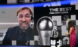 Jurgen Klopp bất ngờ khi vượt qua Hansi Flick ở The Best 2020.