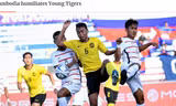 Báo Malaysia: ‘U22 Campuchia đã làm nhục U22 Malaysia’
