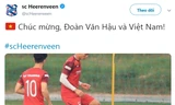 SC Heerenveen chúc mừng Đoàn Văn Hậu và đội tuyển Việt Nam.
