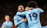 Bernardo Silva và Leroy Sane đưa Man City vào lịch sử