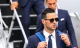 Nikola Kalinic trong lễ xuất quân của Croatia