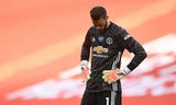 De Gea cúi mặt sau bàn thua trước Chelsea.