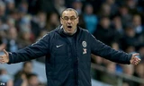  Maurizio Sarri bất lực trước Man City