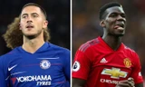 Eden Hazard và Paul Pogba