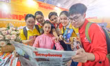 Hội báo toàn quốc 2024 náo nhiệt, Hoa hậu Thanh Thủy - Tiểu Vy check-in sớm