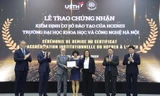 Trường đại học thứ 6 của Việt Nam đạt chuẩn kiểm định theo tiêu chuẩn châu Âu