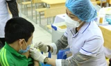 Hình ảnh Hà Nội đồng loạt triển khai tiêm vắc xin phòng COVID-19 cho trẻ