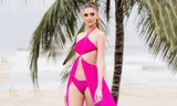 Hoa hậu đẹp nhất thế giới trình diễn bikini cùng thí sinh Hoa hậu Hòa bình