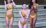 Thí sinh Hoa hậu Hòa bình ở Thái Lan nhảy phản cảm với bikini