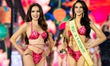 Lê Hoàng Phương và top 20 trình diễn bikini ở chung kết Hoa hậu Hòa bình