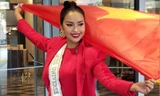 Ngọc Châu và các thí sinh trong ngày đầu thi Hoa hậu Hoàn vũ ở Mỹ