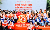 Chủ nhật Đỏ 2023 vượt mốc chỉ tiêu sàn 45.000 đơn vị máu
