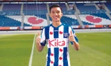 Đoàn Văn Hậu trong màu áo SC Heerenveen