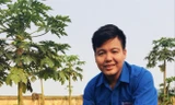 Anh Trịnh Văn Quang, Bí thư Ðoàn xã Yên Mỹ, huyện Ý Yên (Nam Ðịnh)
