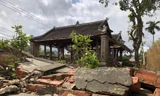 Ngôi nhà thờ dòng họ Võ mà Đại tướng tâm huyết cũng thiệt hại nặng nề 