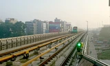 Dự án đường sắt đô thị Cát Linh – Hà Đông chưa hẹn ngày về đích, dù đã 1 năm chạy thử. Ảnh: Phạm Thanh