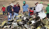 Hiện trường vụ tai nạn máy bay Boeing của hãng hàng không Ethiopian Airlines