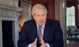 Thủ tướng Anh Boris Johnson trong bài phát biểu tối qua.