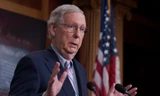 Lãnh đạo phe đa số của đảng Cộng hòa tại Thượng viện Mỹ, ông Mitch McConnell. Ảnh: ABC.