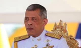 Nhà vua Thái Lan Maha Vajiralongkorn trong một dịp hiếm hoi xuất hiện trước công chúng