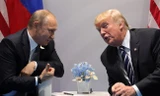 Tổng thống Mỹ Donald Trump (phải) và người đồng cấp Nga Vladimir Putin. (Ảnh: Reuters)