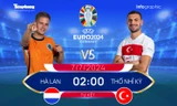 Tứ kết EURO 2024: Tương quan đội hình trước trận Hà Lan vs Thổ Nhĩ Kỳ, 2 giờ ngày 7/7