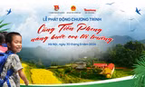 [VIDEO] Lễ phát động chương trình 'Cùng Tiền Phong nâng bước em tới trường'