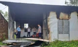 Sét đánh cháy nhà dân ở Hà Tĩnh