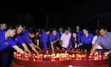 Tuổi trẻ Hà Tĩnh thắp nến tri ân cố Tổng Bí thư Hà Huy Tập 