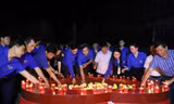Tuổi trẻ Hà Tĩnh thắp nến tri ân cố Tổng Bí thư Hà Huy Tập 