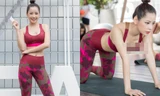 Chi Pu, Minh Tú mặc gợi cảm tập gym, 'đốt mắt' người hâm mộ 