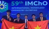 Cả 4/4 học sinh Việt Nam giành huy chương tại "kỳ thi Hóa học khó nhất hành tinh"