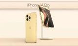 Lộ diện iPhone 14 Pro màu Gold: Cụm camera siêu to, viền mỏng hơn, màn hình được mở rộng