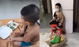 Em nhỏ 6 tuổi mắc COVID-19 một mình vào viện cách ly đã chuyển vào điều trị với mẹ
