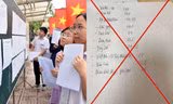 Lan truyền tờ giấy viết tay được cho là điểm chuẩn vào lớp 10, Sở GD&ĐT Hà Nội nói gì?