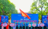 Nghệ An: Ra quân Ngày cao điểm Chiến dịch tình nguyện Kỳ nghỉ hồng năm 2024