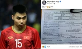 Cầu thủ Đức Huy đăng đề ôn tốt nghiệp lên Facebook, hóa ra chính anh xuất hiện trong đó!