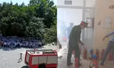 Một trường Tiểu học tại Hà Nội xảy ra hỏa hoạn, hàng trăm học sinh chạy thoát xuống sân